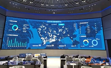 洲明大屏 赋能深圳智慧城管，大数据信息处理服务引领城市管理新突破